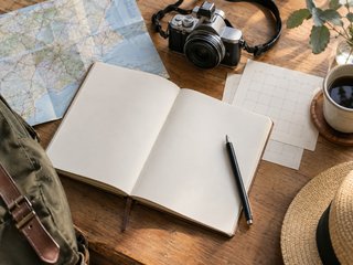 旅程・渡航準備をイメージしたAI生成画像